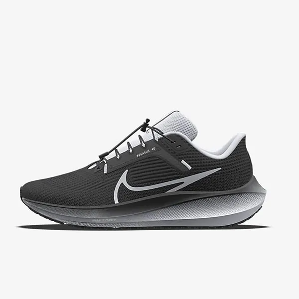 Giày Thể Thao Nữ Nike Pegasus 40 By You FB2383-900 Màu Đen Xám Size 40.5 - Giày - Vua Hàng Hiệu