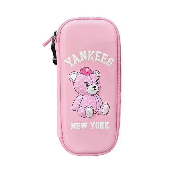 Hộp Đựng Bút MLB Gấu Teddy Màu Hồng