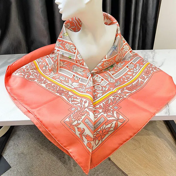 Khăn Nữ Hermès Scarf Silk 90 Phối Màu - Thời trang - Vua Hàng Hiệu