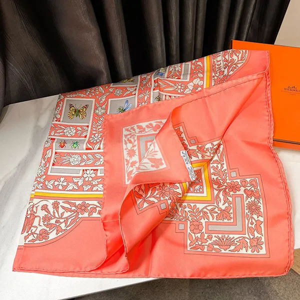 Khăn Nữ Hermès Scarf Silk 90 Phối Màu - Thời trang - Vua Hàng Hiệu