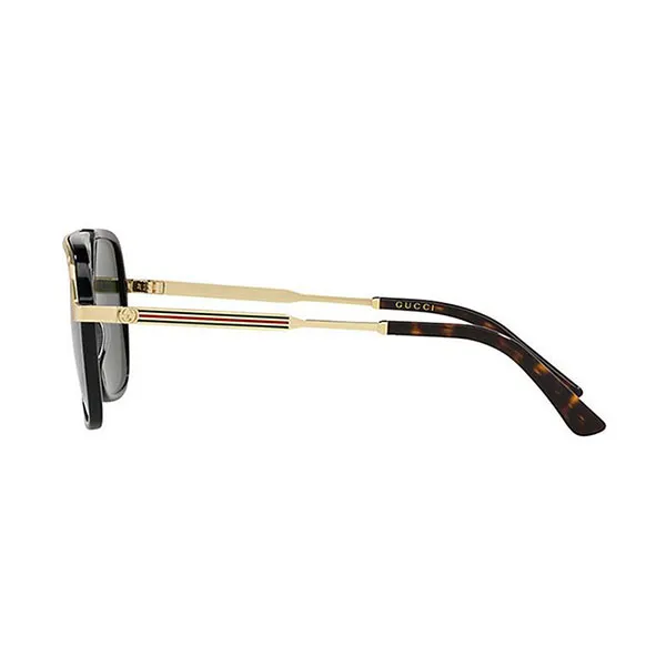 Kính Mắt Nam Gucci Sunglasses Black /Gold GG0020S Màu Xanh Vàng