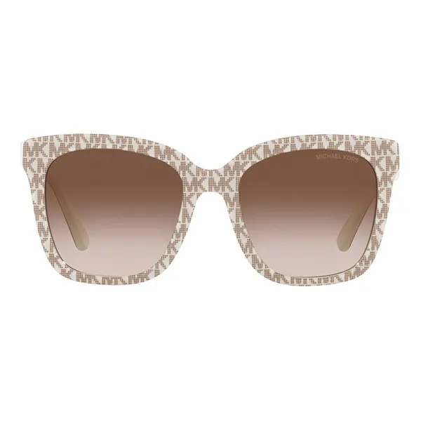 Kính Mát Nữ Michael Kors MK San Marino Brown Gradient Square Ladies Sunglasses MK2163F 310313 55 Màu Nâu Trắng