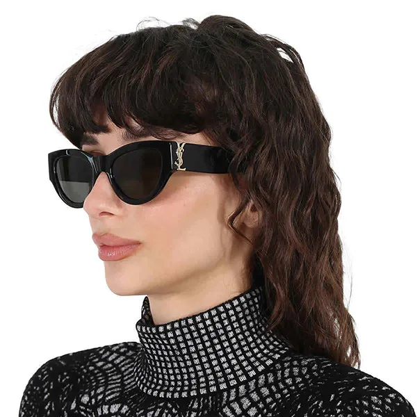 Kính Mát Yves Saint Laurent YSL Sunglasses M94 001 Màu Đen - Kính mắt - Vua Hàng Hiệu