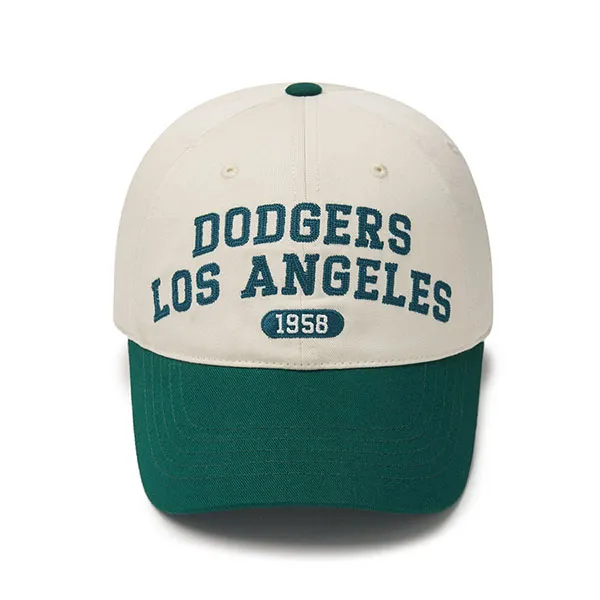 Mũ MLB LA Dodgers 3ACPVL14N-07GND Phối Màu Xanh Green