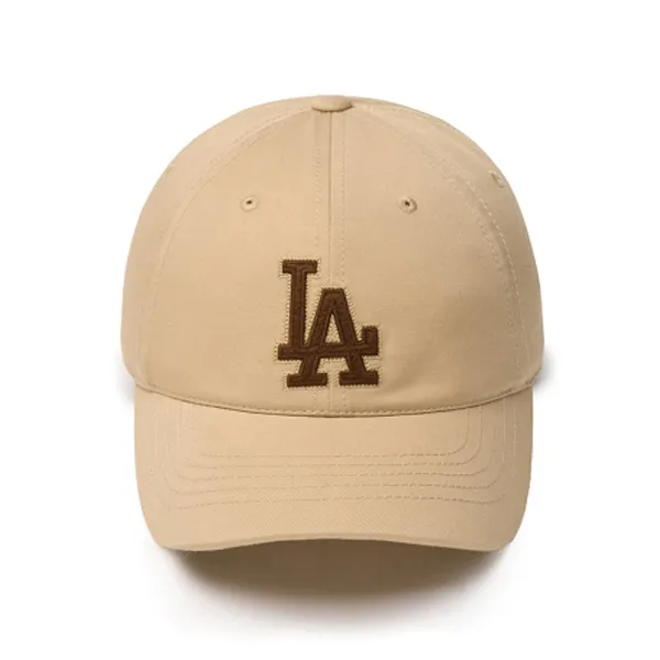 Mũ MLB Logo LA Angeles 3ACPB064N-07BGL Màu Be