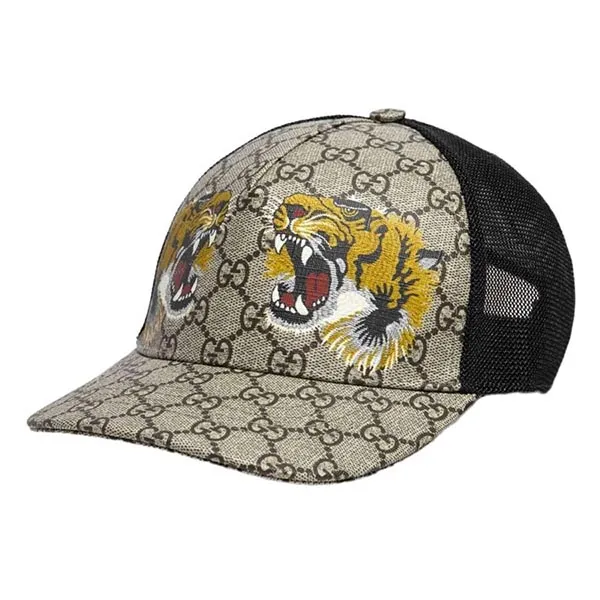 Mũ Nam Gucci Tigers GG Baseball Hat 426887 4HB13 2160 Phối Màu Size S - Mũ nón - Vua Hàng Hiệu