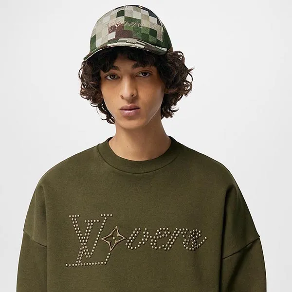 Mũ Nam Louis Vuitton LV Damoflage Cap M7363L Phối Màu Size M - Mũ nón - Vua Hàng Hiệu