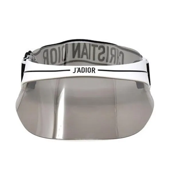 Mũ Nữ Christian Dior Club 1 Visor Màu Trắng Đen - Mũ nón - Vua Hàng Hiệu