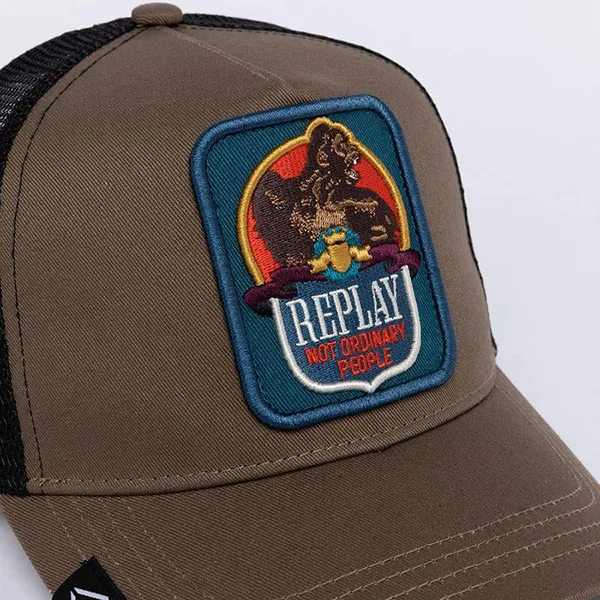 Mũ Replay Baseball Cap AM4337 - BRW Màu Nâu/Đen - Mũ nón - Vua Hàng Hiệu