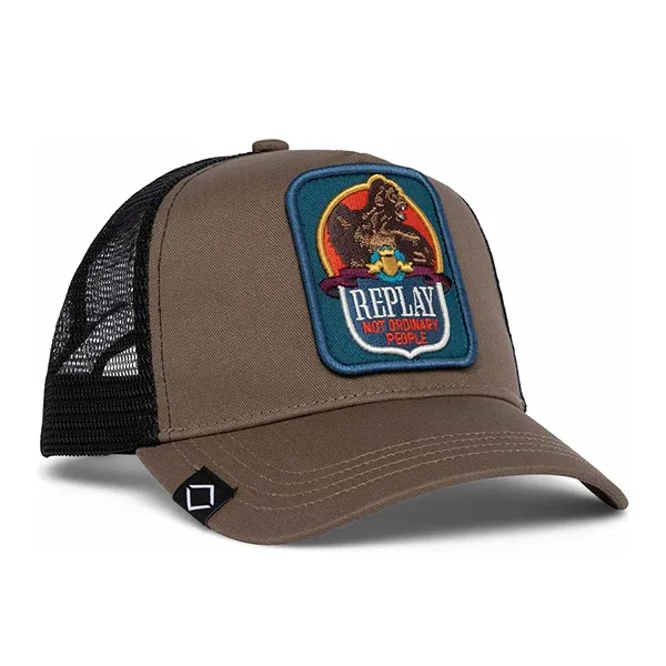 Mũ Replay Baseball Cap AM4337 - BRW Màu Nâu/Đen - Mũ nón - Vua Hàng Hiệu