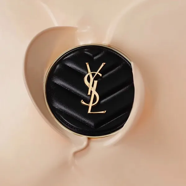 Phấn Nước Mini Yves Saint Laurent YSL Le Cushion Encre De Peau Luminous Matte Tone 20 5g ( Vỏ Da Đen)
