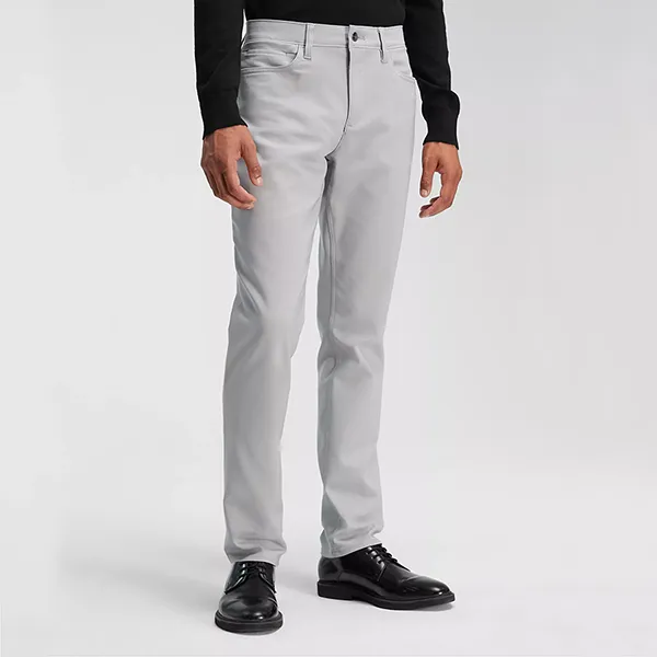 Quần Dài Nam Calvin Klein CK Slim Fit 5-Pocket Pant 40V614P 056 Màu Xám Size 30 - Thời trang - Vua Hàng Hiệu