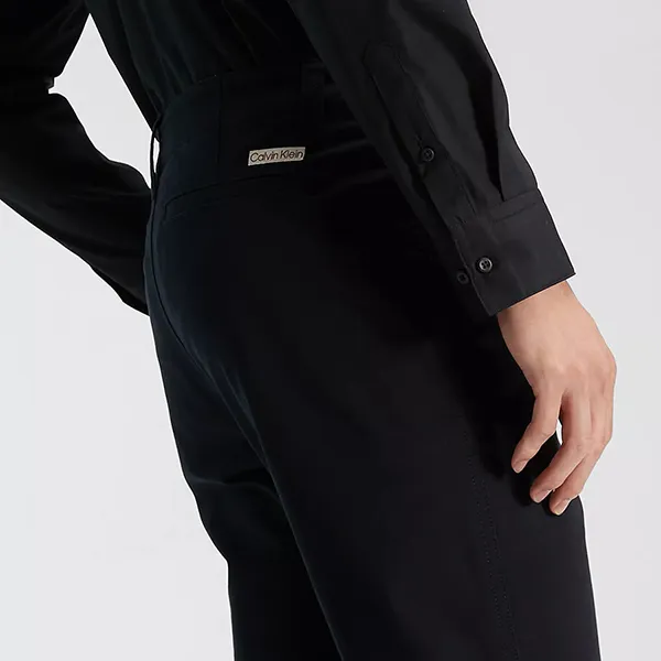 Quần Dài Nam Calvin Klein CK Slim Fit Signature Chino 40QP618 001 Màu Đen Size 31 - Thời trang - Vua Hàng Hiệu