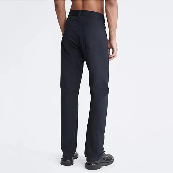Quần Dài Nam Calvin Klein CK Straight Fit Signature 5-Pocket Chino Pants 40LP622 001 Màu Đen Size 31 - Thời trang - Vua Hàng Hiệu