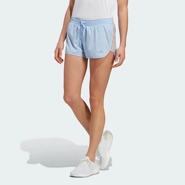 Quần Short Nữ Adidas Run It Short HR9931 Màu Xanh Dương Size S 4in - Thời trang - Vua Hàng Hiệu