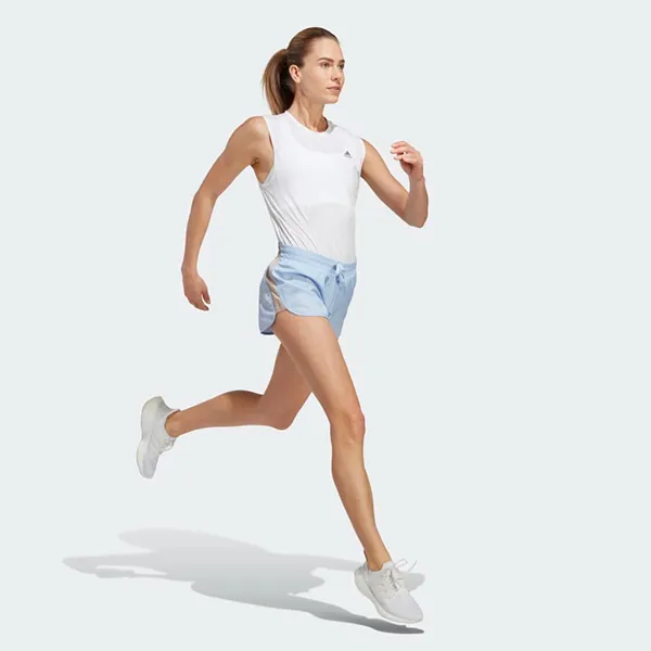 Quần Short Nữ Adidas Run It Short HR9931 Màu Xanh Dương Size S 4in - Thời trang - Vua Hàng Hiệu