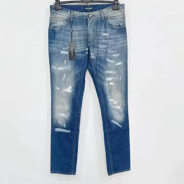 Quần Jean Nam Dolce & Gabbana D&G 14GOLD G3FBLP Màu Xanh Size 50