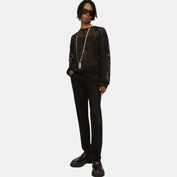 Quần Jean Nam Dolce & Gabbana D&G Regular GYJCCDG8HO1S9001 Màu Đen Size 44