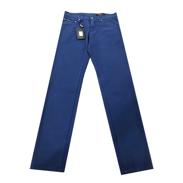 Quần Jean Nam Dolce & Gabbana D&G Tag Bạc GYD2LTG8Z87 Màu Xanh Size 44