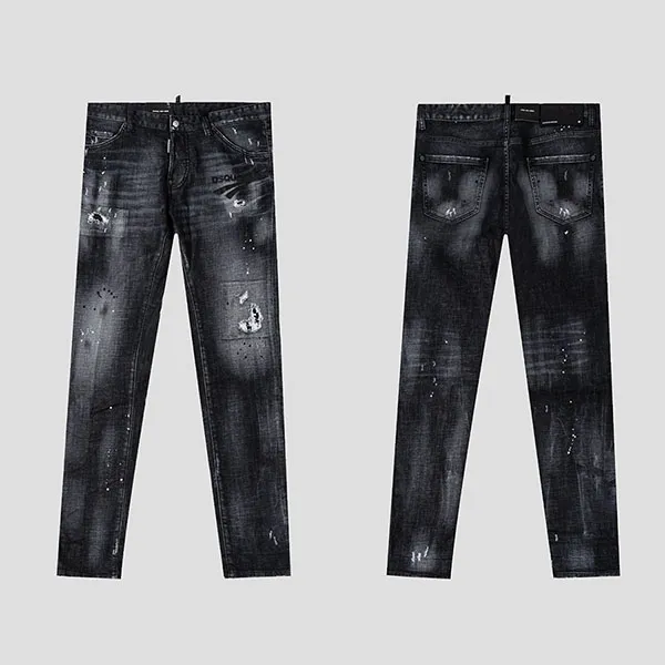 Quần Jean Nam Dsquared2 Black Denim Wash Cool Guy Fit S74LB1203 S30357 900 Màu Đen