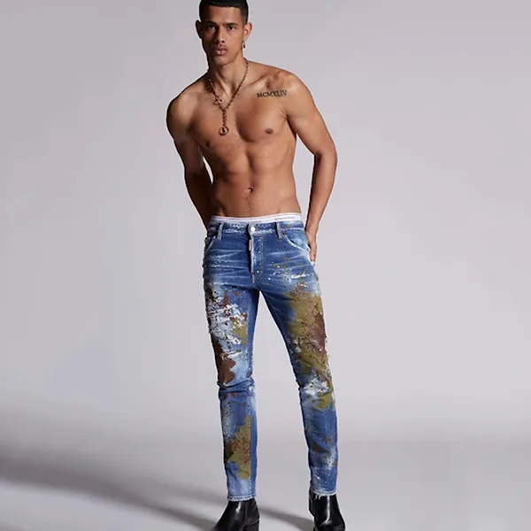 Quần Jean Nam Dsquared2 Coolguy S71LB0957 Phối Màu Size 44