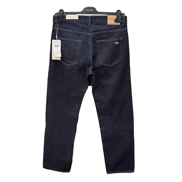 Quần Jean Nam Lacoste Men's Regular Fit Stretch Màu Xanh Đậm Size 32 - Thời trang - Vua Hàng Hiệu