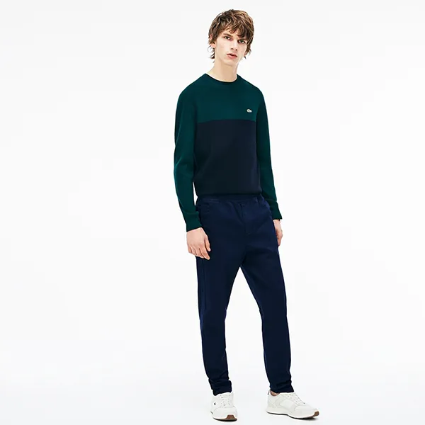 Quần Kaki Nam Lacoste Men's Regular Fit Pants HH9560L Màu Xanh Size 32 - Thời trang - Vua Hàng Hiệu