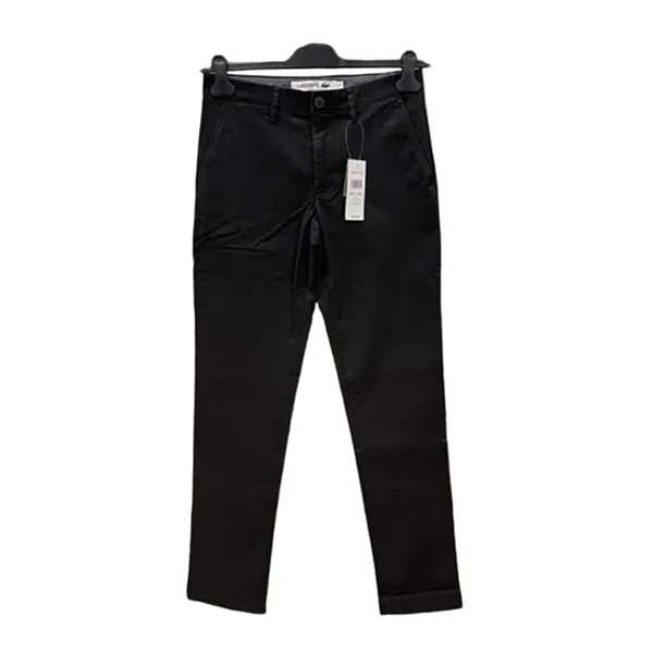 Quần Kaki Nam Lacoste Men's Regular Fit Pants Màu Đen Size 30 - Thời trang - Vua Hàng Hiệu