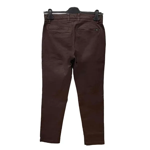 Quần Kaki Nam Lacoste Men's Slim Fit Màu Nâu - Thời trang - Vua Hàng Hiệu