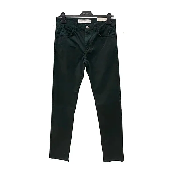 Quần Kaki Nam Lacoste Men's Slim Fit Màu Xanh Đậm Size 30