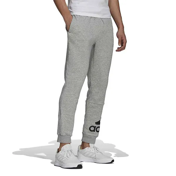 Quần Nỉ Nam Adidas Essentials Fleece Tapered Cuff Logo Pants GK8969 Màu Xám Size L - 1