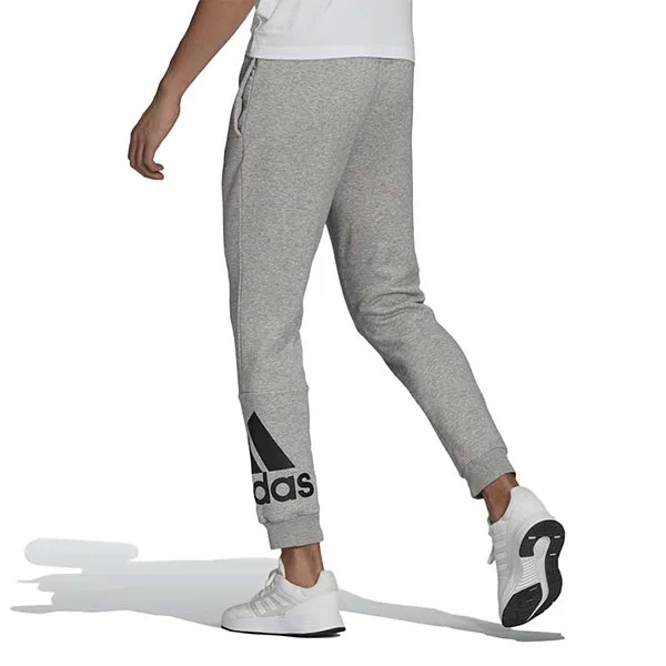 Quần Nỉ Nam Adidas Essentials Fleece Tapered Cuff Logo Pants GK8969 Màu Xám Size L - 3
