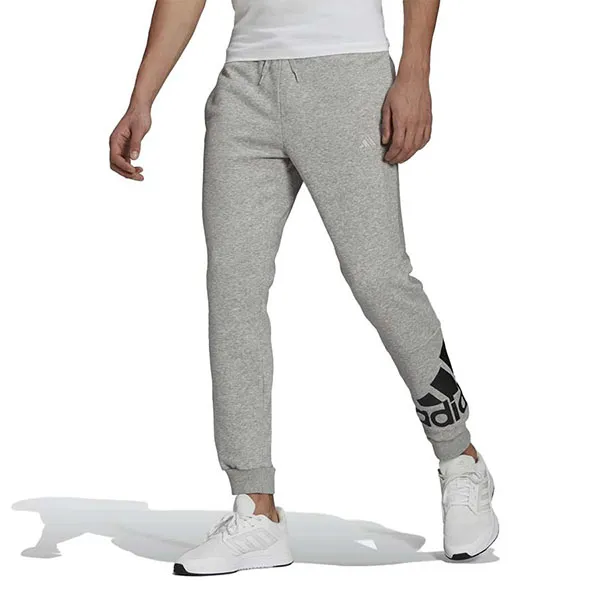 Quần Nỉ Nam Adidas Essentials Fleece Tapered Cuff Logo Pants GK8969 Màu Xám Size L - 4