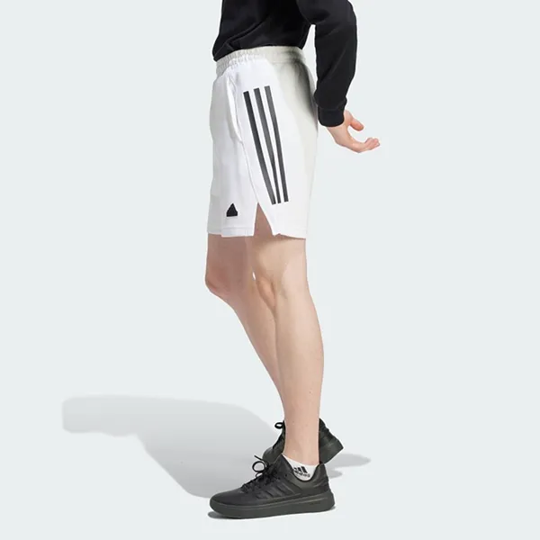 Quần Short Nam Adidas 3 Sọc Future Icons IJ6383 Màu Trắng Size L - Thời trang - Vua Hàng Hiệu