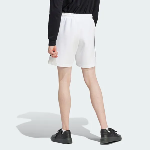 Quần Short Nam Adidas 3 Sọc Future Icons IJ6383 Màu Trắng Size L - Thời trang - Vua Hàng Hiệu