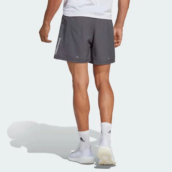 Quần Short Nam Adidas Own The Run HR6614 Màu Xám Đậm Size XS 7in