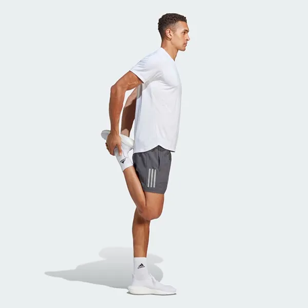 Quần Short Nam Adidas Own The Run HR6614 Màu Xám Đậm Size XS 7in