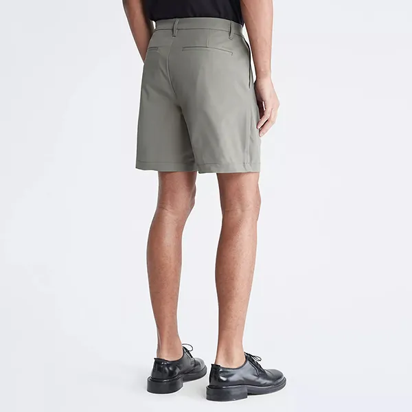 Quần Short Nam Calvin Klein CK Slim Fit Athletic Stretch 9-Inch 40QP613 251 Màu Xanh Olive Size 31 - Thời trang - Vua Hàng Hiệu