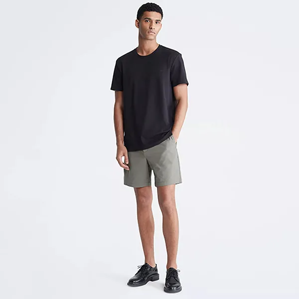 Quần Short Nam Calvin Klein CK Slim Fit Athletic Stretch 9-Inch 40QP613 251 Màu Xanh Olive Size 31 - Thời trang - Vua Hàng Hiệu