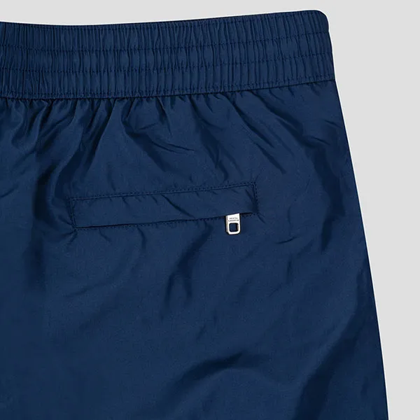 Quần Short Nam Dolce & Gabbana D&G Blue Navy Logo Plaque M4E45T/ONO06B0310 Màu Xanh Size 3
