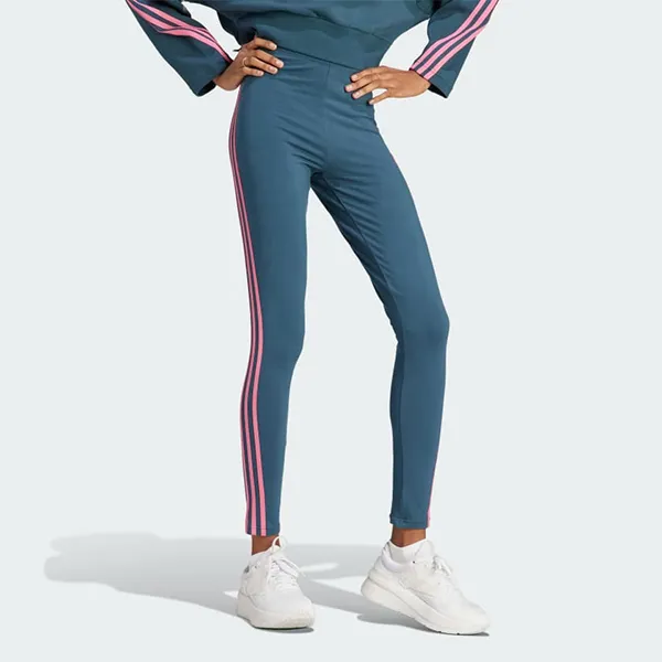 Quần Tập Nữ Adidas Future Icons 3-Stripes Leggings IM2518 Màu Xanh Size XS