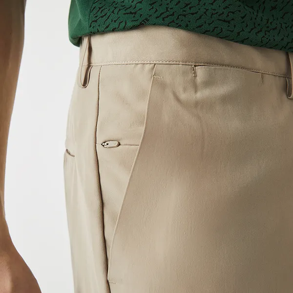 Quần Tây Nam Lacoste Men’s Slim Fit Light Water-Resistant Chinos HH2651 00 C5U Màu Be Size 34 - Thời trang - Vua Hàng Hiệu