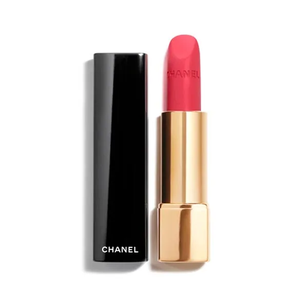 Son Chanel 46 Magnetique Rouge Allure Velvet Luminous Matte Lip Colour Màu Đỏ Hồng Cam