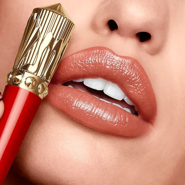 Son Christian Louboutin Rouge Stiletto Glossy Shineshine Lipstick Bare Kate 303S Màu Cam Nude - Son Môi - Vua Hàng Hiệu