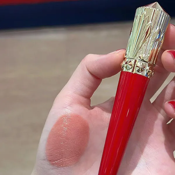 Son Christian Louboutin Rouge Stiletto Glossy Shineshine Lipstick Bare Kate 303S Màu Cam Nude - Son Môi - Vua Hàng Hiệu