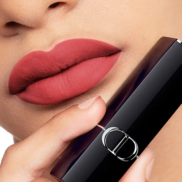 Son Dior Rouge Couture Colour Floral Lip Care Long Wear Velvet 558 Grace Màu Hồng Nâu - Son Môi - Vua Hàng Hiệu