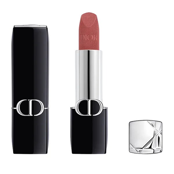 Son Dior Rouge Couture Colour Floral Lip Care Long Wear Velvet 558 Grace Màu Hồng Nâu - Son Môi - Vua Hàng Hiệu