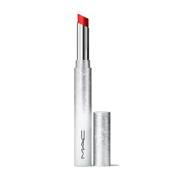 Son MAC Powder Kiss Velvet Blur Slim Edition Limited Merry Cherry Màu Đỏ Tươi
