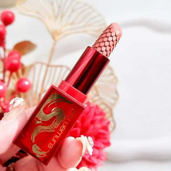 Son Shu Uemura Rouge Unlimited Kinu Matte Lip Color KM BG 933 Màu Cam Đất Ánh Đỏ - Son Môi - Vua Hàng Hiệu