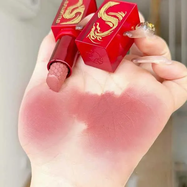 Son Shu Uemura Rouge Unlimited Kinu Matte Lip Color KM BG 933 Màu Cam Đất Ánh Đỏ - Son Môi - Vua Hàng Hiệu